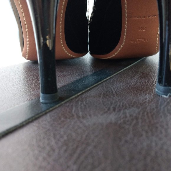 Alaia Altazure Donna Black Patent Leather Pumps - Picture 5 of 8